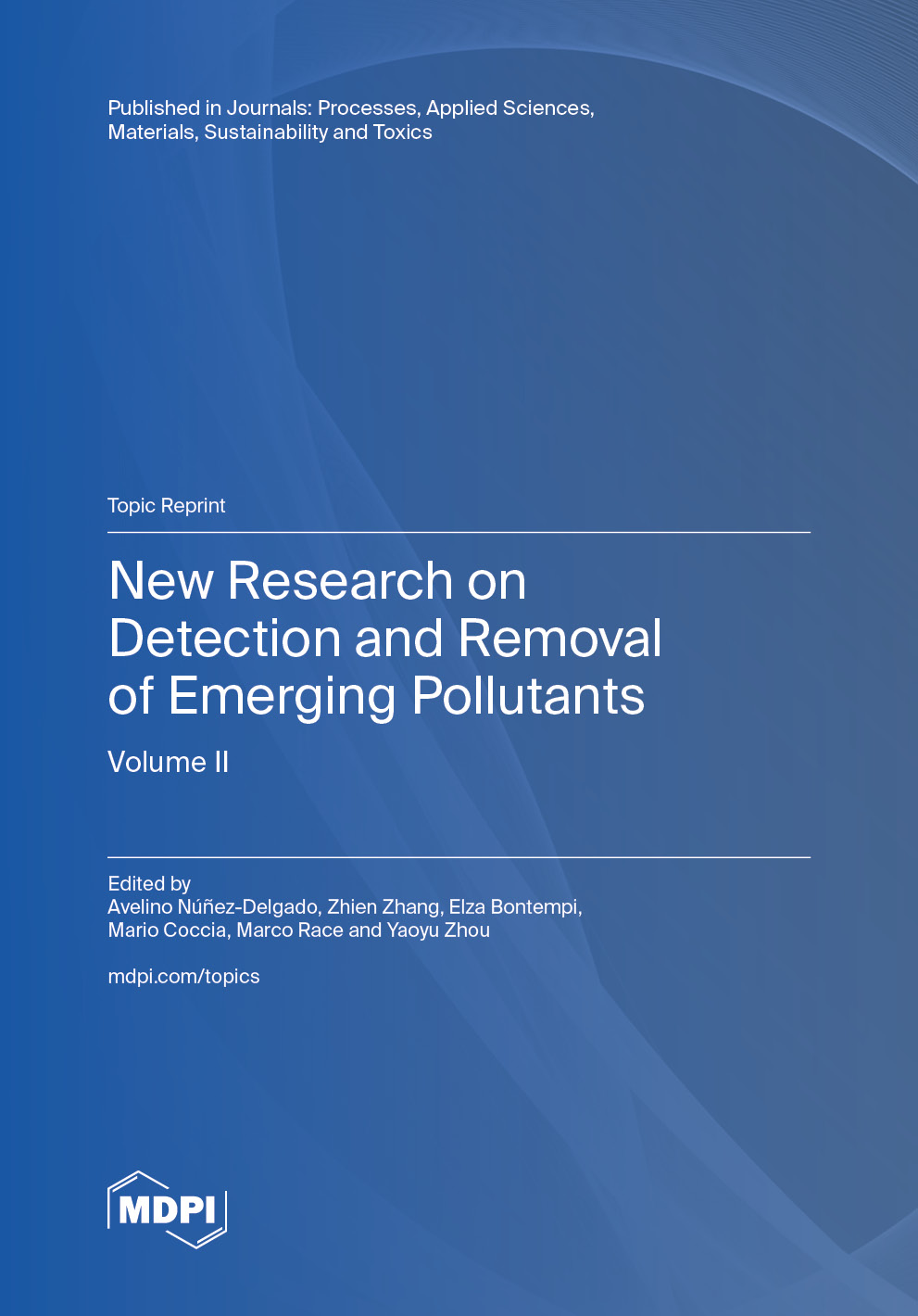 New Research on Detection and Removal of Emerging Pollutants