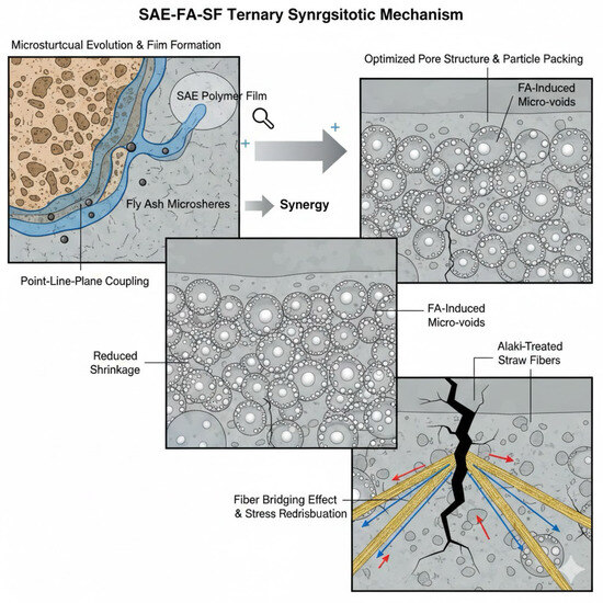 SAE-FA-SF ternary synergy mechanism.