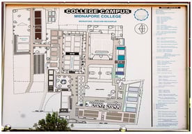 Map of Midnapore College.