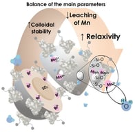 A synthetic scheme for optimizing the exposure time of folic acid for conjugation with nanoparticles to reduce manganese leaching. Results for SNs, designated as O-Mn(OX)@SNs-NH2-FA has been published in [14].