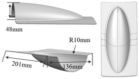 Formed part of the fairing.