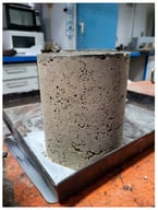 CBR sample of CBGM containing 3% ACS and 2% PC.