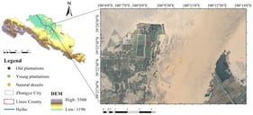 Location of the study sites.
