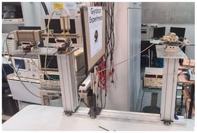 The experimental setup.