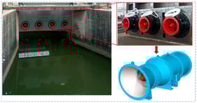 Integrated pump-gate.