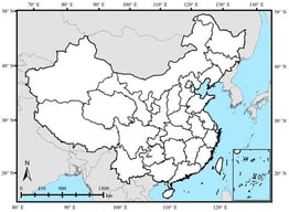 Maps showing the location of the sampling sites.