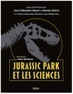 Cover page of the book Jurassic Park and the sciences.
