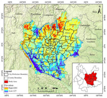 Geographical Location Map of the Study Area.