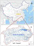 Regional location map. Notes: All maps were produced in the China Geodetic Coordinate System 2000 (CGCS2000), EPSG:4490; the same CRS applies to all other map figures in this manuscript.