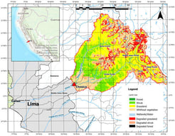 Future degraded states as hydrological benchmarks of the modeled area of the RRB.