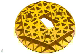 The initial structure of the primary mirror.