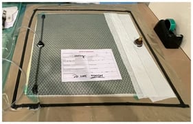 Vacuum-assisted resin infusion (VARI) method.