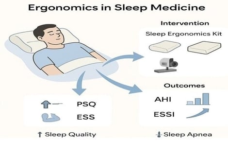 Group results (mean ± 1 SD) for sleep quality metrics before and after the 12-week intervention. AHI = apnea–hypopnea index; PSQI = Pittsburgh Sleep Quality Index; ESS = Epworth Sleepiness Scale.