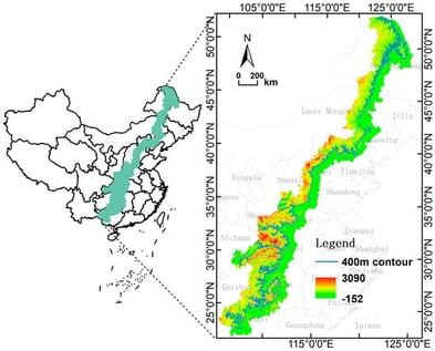 Overview of the study area.
