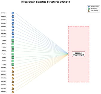 Hypergraph Bipartite Representation.