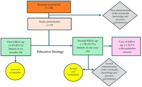 Flowchart for the study design and the sampling process.