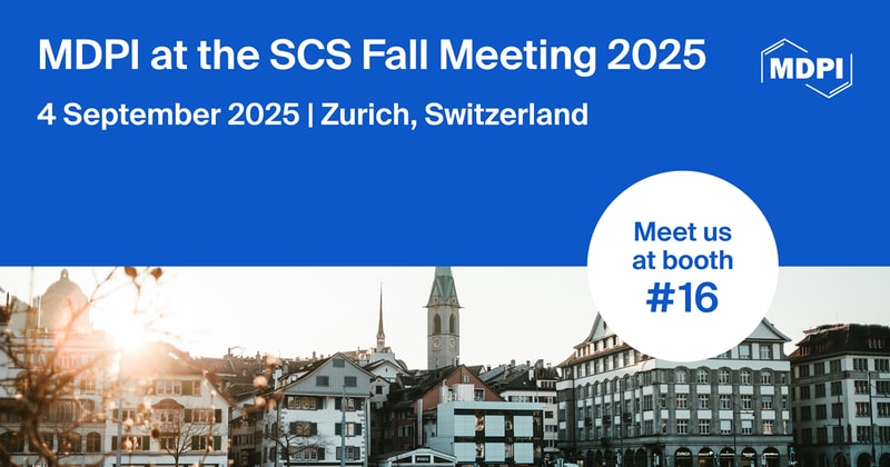 Meet Us at the Swiss Chemical Society (SCS) Fall Meeting 2025, 4 September 2025, Zurich, Switzerland