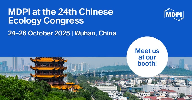 Meet Us at the 24th Chinese Ecology Congress, 24–26 October 2025, Wuhan, China