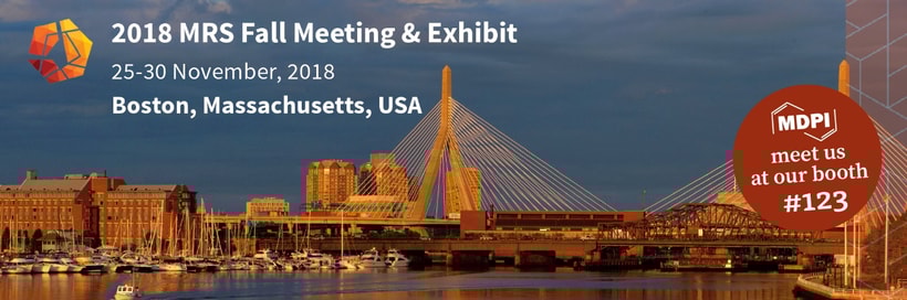 Meet Us at MRS Fall Meeting in Boston, USA, 25–30 November 2018