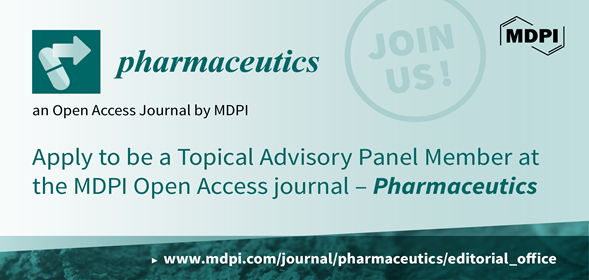 Recruiting Topical Advisory Panel Members for Pharmaceutics