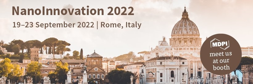 Meet Us at NanoInnovation 2022, 19–23 September 2022, Rome, Italy