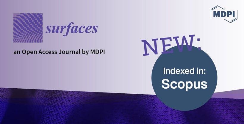Surfaces Accepted for Coverage in Scopus