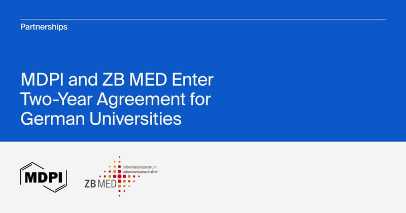 Over 100 German Universities Partner with MDPI in New National Agreement