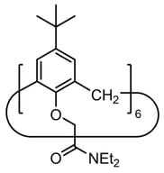 Structure of the investigated calix[6]arene L.