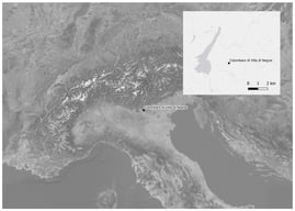 Location of the Colombare di Villa site in Negrar di Valpolicella (VR).