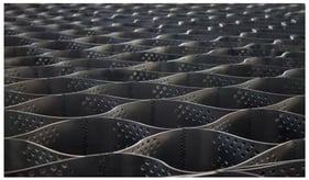 Geocells made from HDPE according to LSF GEOCELL EGYPT Co.