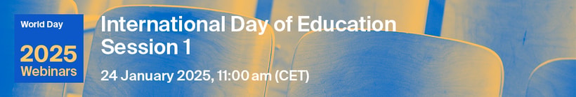 Meet Us Online at the MDPI International Day of Education Webinar—Session 1, 24 January 2025