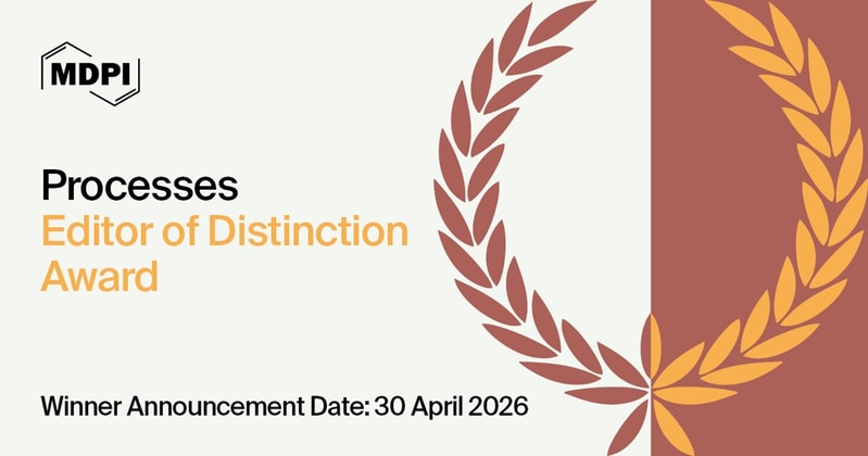 Processes Editor of Distinction Award