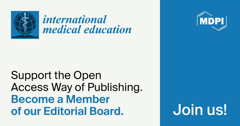 Recruiting Editorial Board Members for International Medical Education