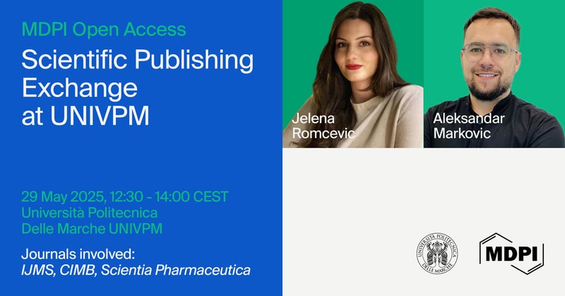 MDPI Scientific Publishing Exchange at Università Politecnica Delle Marche (UNIVPM), 29 May 2025