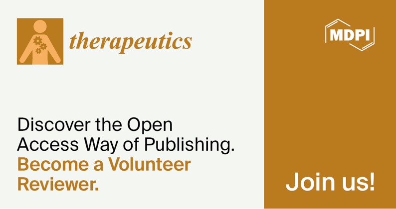 Recruiting Volunteer Reviewers for Therapeutics