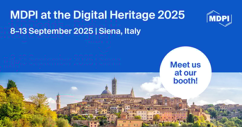 Meet Us at the 4th Digital Heritage World Congress & Expo 2025, 8–13 September 2025, Siena, Italy