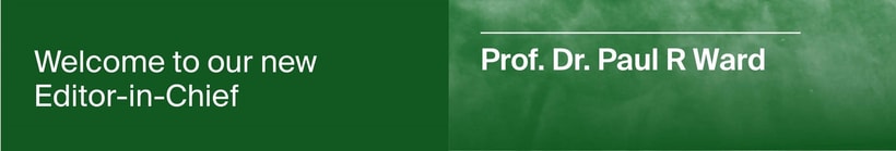 Prof. Dr. Paul R Ward Appointed Editor-in-Chief of International Journal of Environmental Research and Public Health