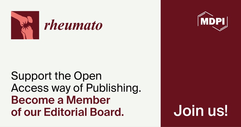 Recruiting Editorial Board Members for Rheumato