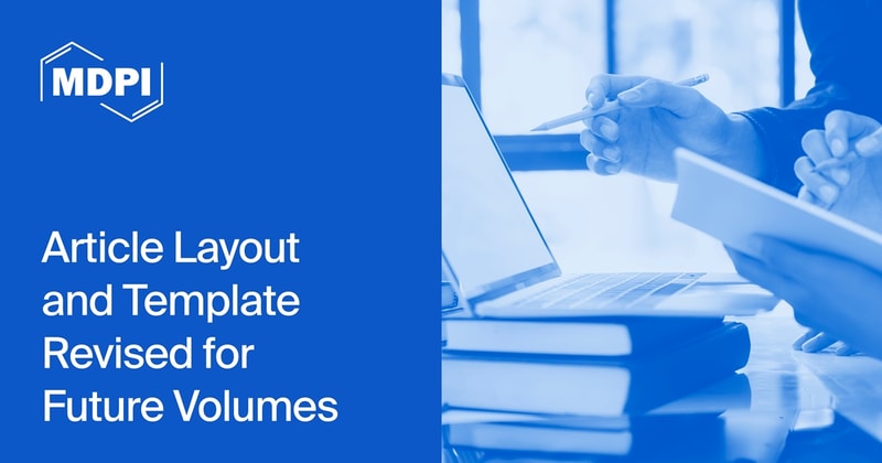 Article Layout and Template Revised for Future Volumes