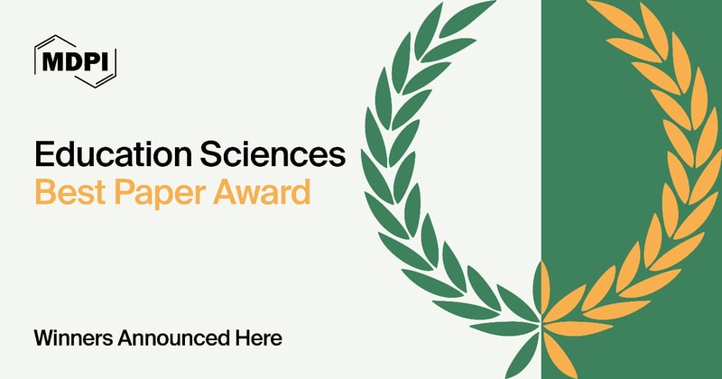 Education Sciences Best Paper Award—Winners Announced