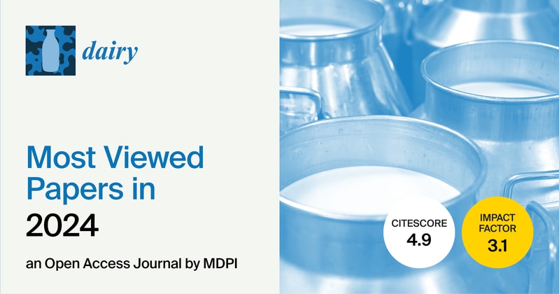 Dairy | Most Viewed Papers Published in 2024