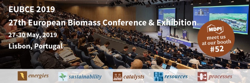Meet us at the 27th European Biomass Conference & Exhibition‎ (EUBCE 2019) in Lisbon, Portugal