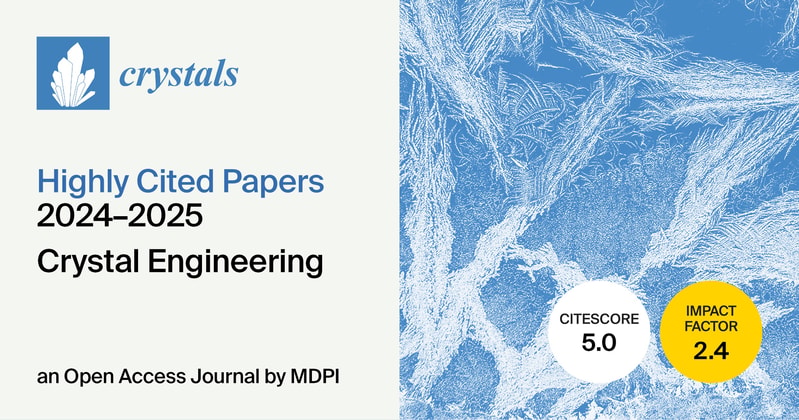 Crystals | Highly Cited Papers Published in 2024–2025 in the “Crystal Engineering” Section