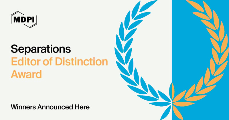 Separations Editor of Distinction Award—Winners Announced