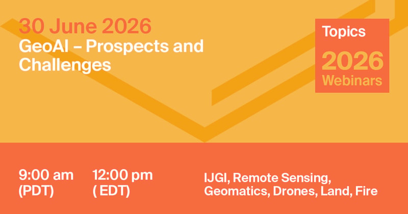 Topics Webinar | GeoAI - Prospects and Challenges, 30 June 2026