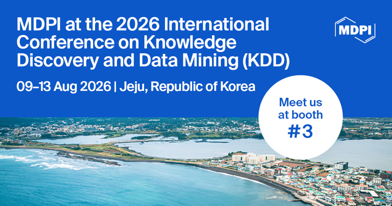 Meet Us at the 2026 International Conference on Knowledge Discovery and Data Mining (KDD), 9–13 August 2026, Jeju Island, Republic of Korea