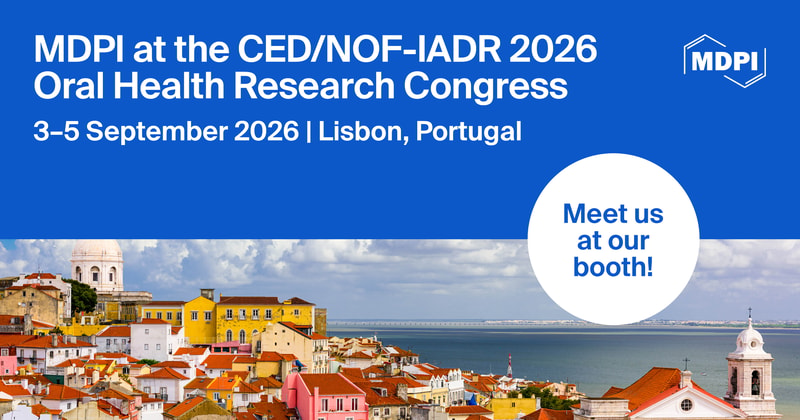 Meet Us at the CED/NOF-IADR 2026 Oral Health Research Congress, 3–5 September 2026, Lisbon, Portugal