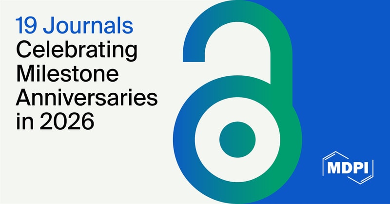 19 Journals Celebrating Milestone Anniversaries in 2026
