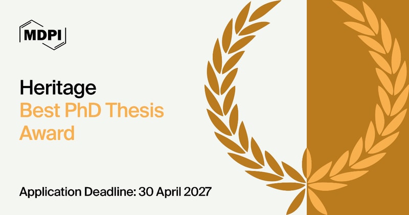 Heritage Best PhD Thesis Award—Open for Applications