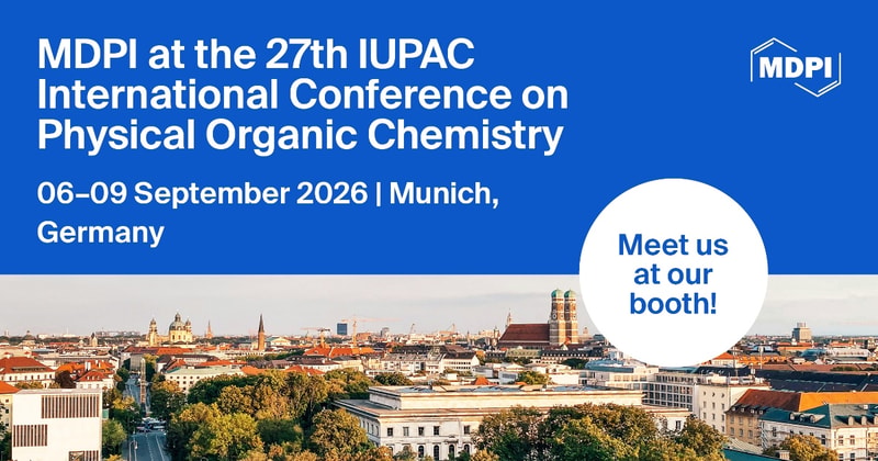 Meet Us at the 27th IUPAC International Conference on Physical Organic Chemistry (ICPOC-27), 6–9 September 2026, Munich, Germany